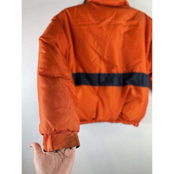 Reversible Down Jacket with Racing Patch by Mark Buchanan, 90s-00s Pelle Pelle - Picture 15 of 15